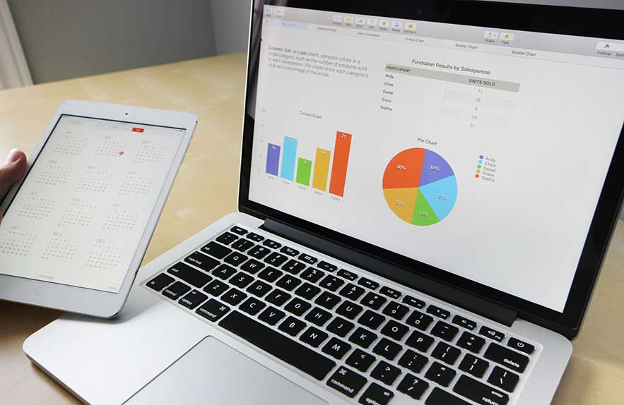 choosing the best productivity apps showing calendar and task charts