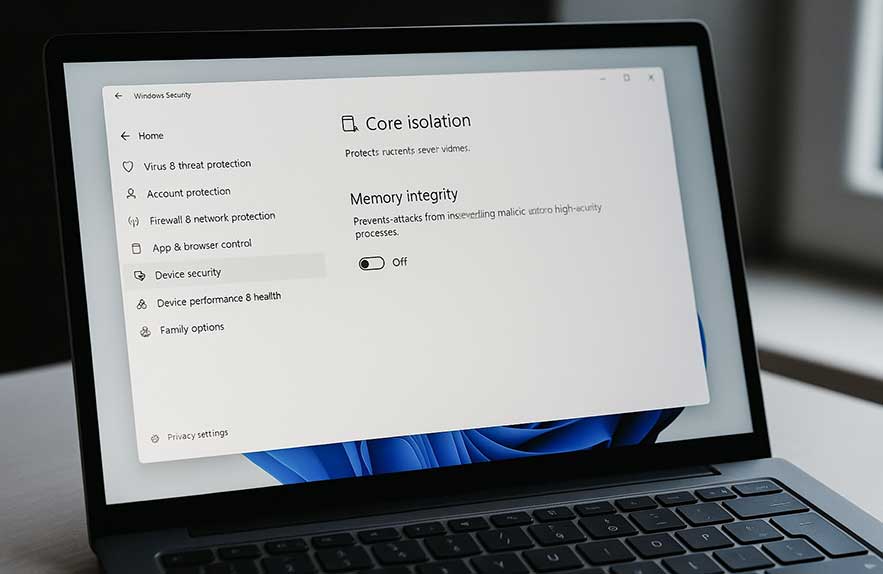 Disable VBS Windows 11 settings for performance boost