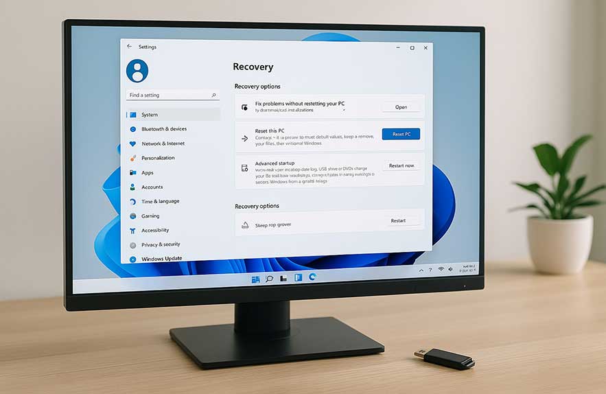 how to factory reset windows 11 on any PC or laptop